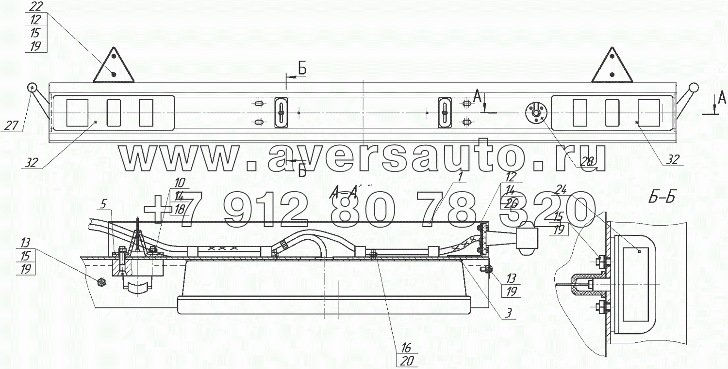 9334-3716020 Установка задних фонарей